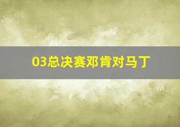 03总决赛邓肯对马丁