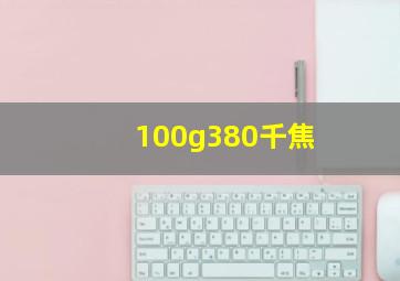 100g380千焦