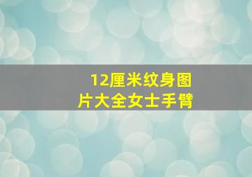 12厘米纹身图片大全女士手臂