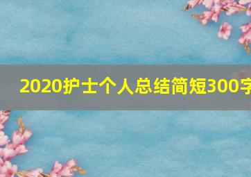 2020护士个人总结简短300字