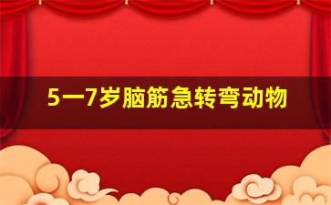 5一7岁脑筋急转弯动物