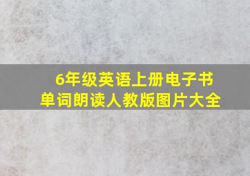 6年级英语上册电子书单词朗读人教版图片大全