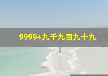 9999+九千九百九十九