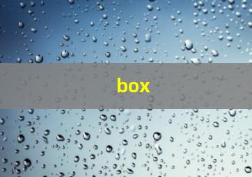 box