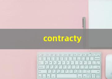 contracty