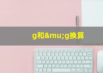 g和μg换算