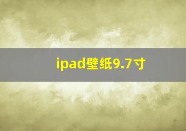 ipad壁纸9.7寸