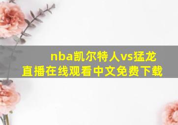 nba凯尔特人vs猛龙直播在线观看中文免费下载