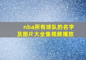 nba所有球队的名字及图片大全集视频播放