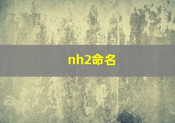 nh2命名