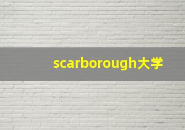 scarborough大学