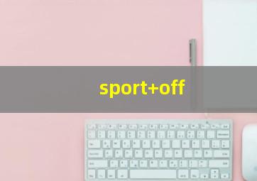 sport+off