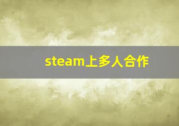 steam上多人合作