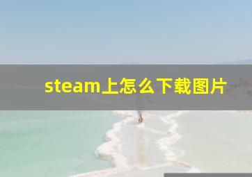 steam上怎么下载图片