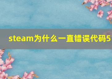 steam为什么一直错误代码51