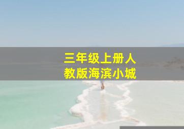 三年级上册人教版海滨小城