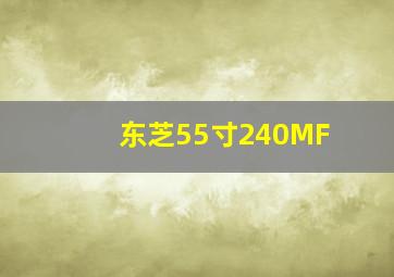 东芝55寸240MF