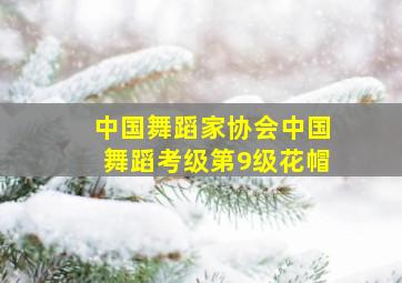 中国舞蹈家协会中国舞蹈考级第9级花帽