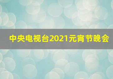 中央电视台2021元宵节晚会