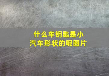 什么车钥匙是小汽车形状的呢图片