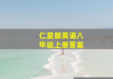 仁爱版英语八年级上册答案