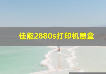 佳能2880s打印机墨盒