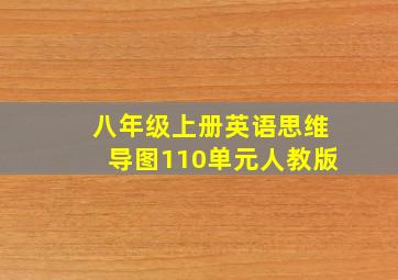 八年级上册英语思维导图110单元人教版