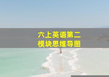 六上英语第二模块思维导图