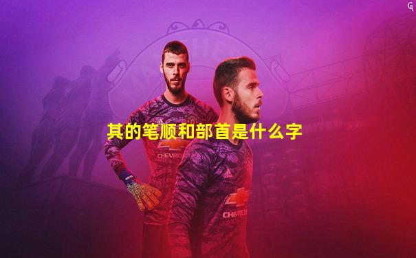 其的笔顺和部首是什么字