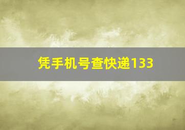 凭手机号查快递133