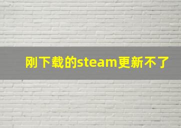 刚下载的steam更新不了