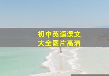 初中英语课文大全图片高清