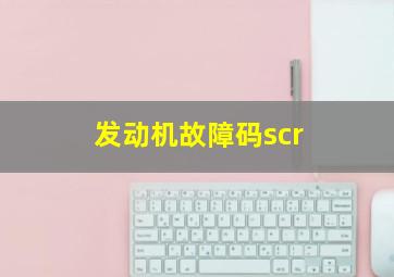 发动机故障码scr