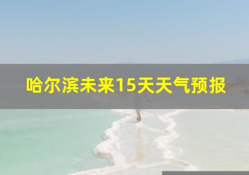 哈尔滨未来15天天气预报