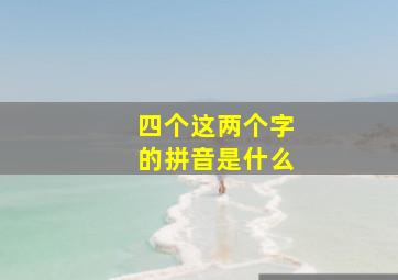 四个这两个字的拼音是什么