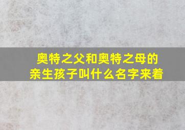 奥特之父和奥特之母的亲生孩子叫什么名字来着