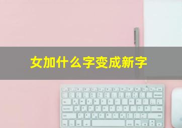 女加什么字变成新字