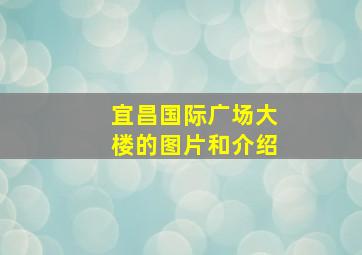 宜昌国际广场大楼的图片和介绍