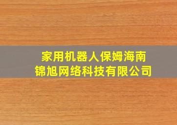 家用机器人保姆海南锦旭网络科技有限公司