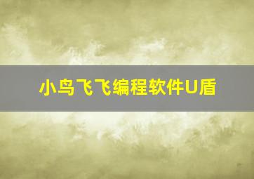 小鸟飞飞编程软件U盾