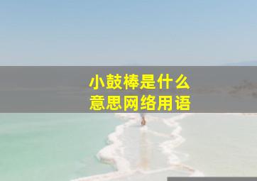 小鼓棒是什么意思网络用语