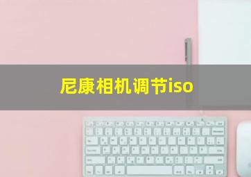 尼康相机调节iso