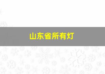 山东省所有灯