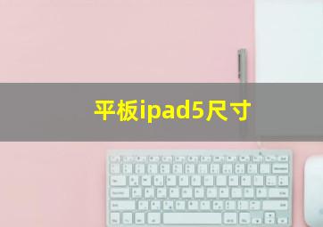 平板ipad5尺寸