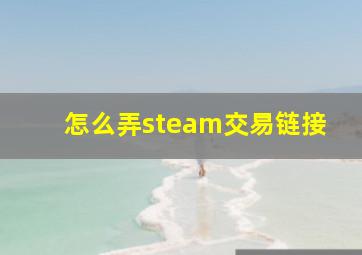 怎么弄steam交易链接