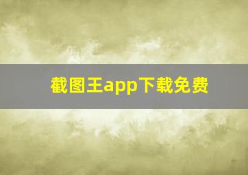 截图王app下载免费