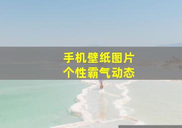 手机壁纸图片个性霸气动态