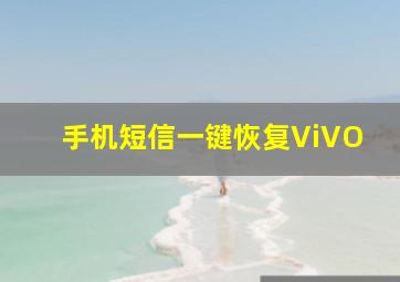 手机短信一键恢复ViVO