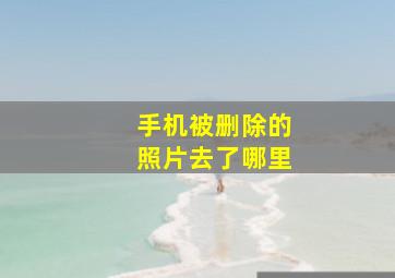 手机被删除的照片去了哪里