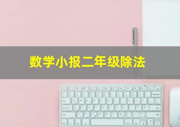 数学小报二年级除法